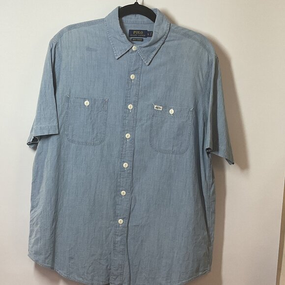Polo Ralph Lauren Other - Polo Ralph Lauren Chambray Shirt Size L